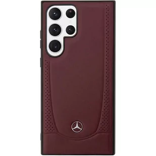 Mercedes MEHCS23LARMRE S23 Ultra S918 czerwony/red hardcase Leather Urban Bengale - Etui i futerały do telefonów - miniaturka - grafika 3