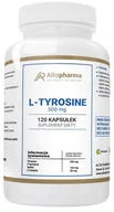 Witaminy i minerały - AltoPharma, L-Tyrosine Forte 500mg + L-Leucyna + Prebiotyk, 120 kaps. - miniaturka - grafika 1