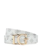 Paski - Guess Pasek Damski BW9171 P4430 Biały - miniaturka - grafika 1