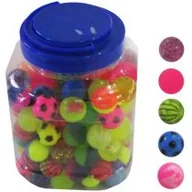 Piłki dla dzieci - Zestaw piłek kauczukowych 31mm 50szt Trifox - miniaturka - grafika 1