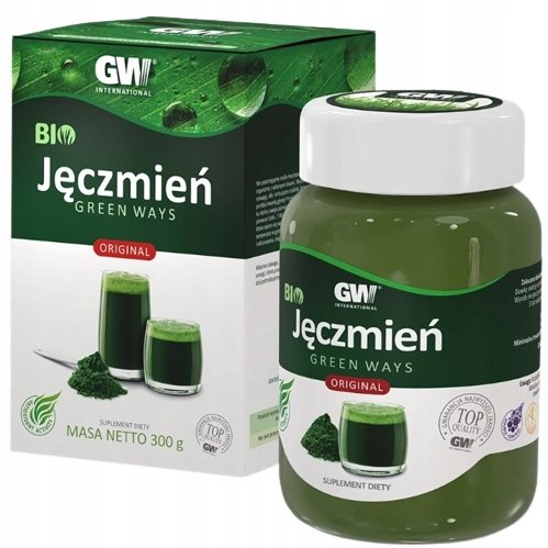 Bio Jęczmień Green Ways Sok Z Młodych Liści Jęczmienia Zielonki prosz. 300g