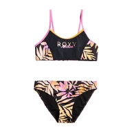 Stroje kąpielowe - Dziecięcy Strój kąpielowy dwuczęściowy ROXY ACTIVE JOY G ERGX203478-KVJ8 – Wielokolorowy - miniaturka - grafika 1