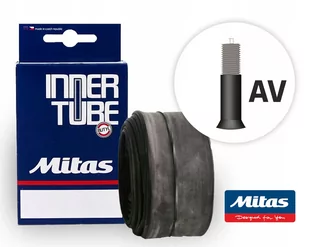 Dętka rowerowa Mitas Plus AV40 27,5x2,45-3,00 62/75-584 - Dętki rowerowe - miniaturka - grafika 1