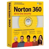 Programy biurowe - Norton 360 (EN) WinXP/Vista Pakiet biurowy 1 x licencja Angielski 11057309 - miniaturka - grafika 1