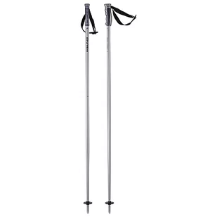 HEAD Unisex – kijki narciarskie dla dorosłych Multi Aluminum Black, szczotkowane aluminium/czarne, 105 - Kijki narciarskie - miniaturka - grafika 1