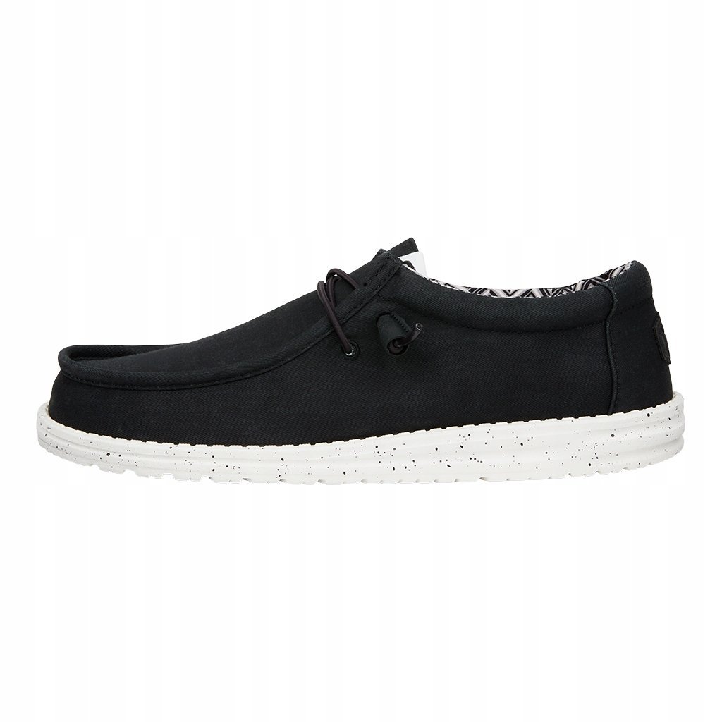 HeyDude Męskie Lekkie Mokasyny Buty Półbuty Wsuwane Wally Stretch Canvas 42