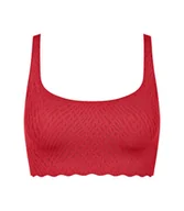 Biustonosze - Top damski sloggi ZERO Feel Bliss Festive Top-S - miniaturka - grafika 1