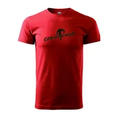 Koszulki sportowe męskie - Koszulka męska Czech Virus  Triko Basic Pánské červené S - miniaturka - grafika 1