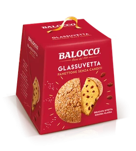 Balocco Panettone Glassuvetta - włoska babka z rodzynkami (750 g) - Inne słodycze - miniaturka - grafika 1