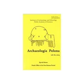 Czasopisma - Archaeologia Polona 62 2024 - miniaturka - grafika 1