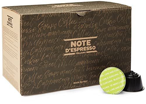 Note d'Espresso Herbata cytrynowa, limonkowa i kurkuma 48 kapsułek do systemu NESCAFE DOLCE GUSTO