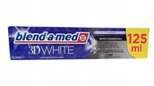 Pasty do zębów - BLEND A MED 3D White Charcoal pasta do zębów z węglem XXL 125ml - miniaturka - grafika 1