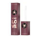 Szminki - Eveline Cosmetics Vinylove długotrwała pomadka w płynie z winylowym wykończeniem 08 Honey 4 ml - miniaturka - grafika 1