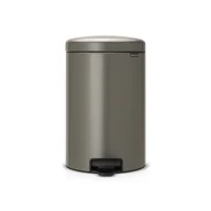 Kosze na śmieci - Brabantia BRABANTIA NewIcon kosz pedałowy 20 l platynowy 11 40 45 + 20 zł na pierwsze zakupy 11 40 45 - miniaturka - grafika 1