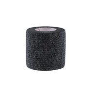 Apteczki i materiały opatrunkowe - 5E, bandaż kohezyjny Non-Woven Economic, lateksowy, czarny, 5 cm x 4,5 m - miniaturka - grafika 1