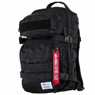 Alpha Industries Plecak Tactical Backpack 128927 Czarny - Plecaki - miniaturka - grafika 2
