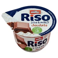 Kefiry, jogurty, maślanki - Müller - Deser mleczno ryżowy o smaku czekoladowym - miniaturka - grafika 1