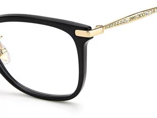 Okulary korekcyjne Jimmy Choo JC307 F 000 - Okulary korekcyjne, oprawki, szkła - miniaturka - grafika 4