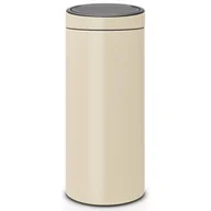 Kosze na śmieci - Brabantia Kosz Touch Bin New, migdałowy, 30 l - miniaturka - grafika 1