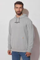 Bluzy męskie - Bluza Carhartt Force Lightweight Logo - miniaturka - grafika 1