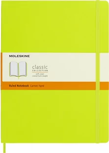 Moleskine Notes w miękkiej oprawie XL limonkowy w linie MOQP621C2 - Notesy i bloczki - miniaturka - grafika 1