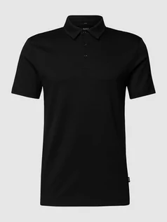 Koszulki męskie - Koszulka polo z napisem z logo - grafika 1