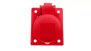 PCE Gniazdo siłowe tablicowe skośne IP44 16A 400V 3P+Z 70x85mm 414-6 - Osprzęt siłowy - miniaturka - grafika 1