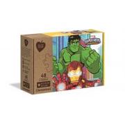 Puzzle - Marvel Puzzle 3x48 Play For Future Superhero - miniaturka - grafika 1