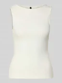 Koszulki i topy damskie - Top na ramiączkach o kroju slim fit z mieszanki bawełny Model 'RUBY' - miniaturka - grafika 1