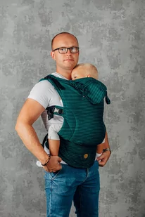 Moje drugie nosidełko LennyLamb - LennyGo Jade - Regulowane - Chusty do noszenia dzieci - miniaturka - grafika 1
