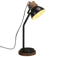 Lampy stojące - vidaXL Lampa stołowa, 25 W, czarna, 18x18x60 cm, E27 - miniaturka - grafika 1