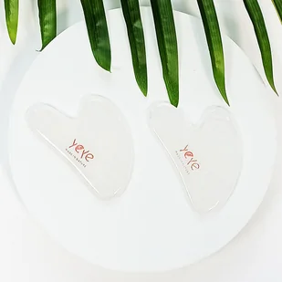 Kamień Gua Sha do masaży i relaksu – naturalny kryształ Yeye - Masażery - miniaturka - grafika 1