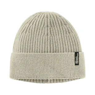 Czapka zimowa Jack Wolfskin COSY BEANIE panna cotta - ONE SIZE - Czapki męskie - miniaturka - grafika 1