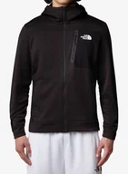 Bluzy sportowe męskie - Bluza polarowa The North Face Ma FZ Fleece - tnf black - miniaturka - grafika 1