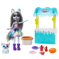 Lalki dla dziewczynek - Enchantimals Lalka zestaw Zimowy sklepik - miniaturka - grafika 1