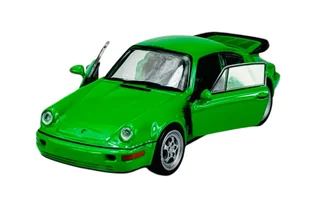 WELLY PORSCHE 911 TURBO 964 ZIELONY 1:34 43611 - Samochody i pojazdy dla dzieci - miniaturka - grafika 1