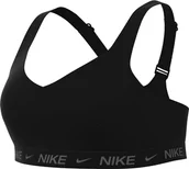 Biustonosze - Nike Damski biustonosz sportowy Dri-Fit Indy High Support Bra, Black/Black/Black, FJ1971-010, 4X - miniaturka - grafika 1