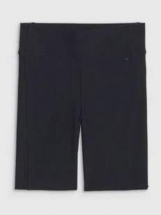 Damskie legginsy krótkie basic 4F 4FRSS25TSTIF020 - czarne - Legginsy - miniaturka - grafika 1