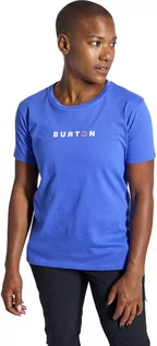 Koszulki i topy damskie - t-shirt damski BURTON FEELGOOD SS TEE Amparo Blue - grafika 1