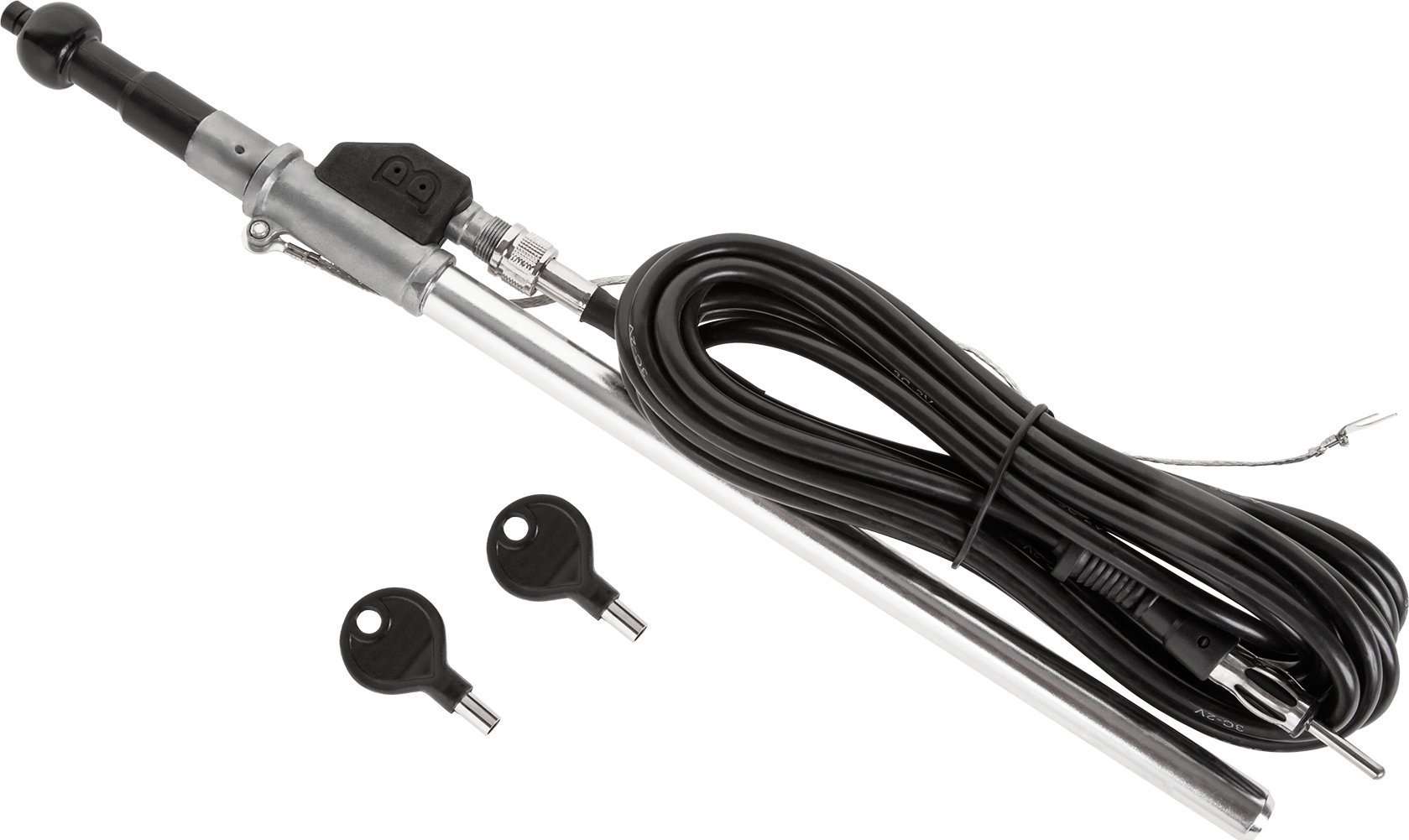 Sunker Antena zewnętrzna samochodowa teleskop FM 83cm