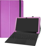 Etui do tabletów - ETUI TABLET LINX 12X64 12.5" FIOLETOWE ZAMYKANE Z KLAPKĄ SOLIDNE OCHRONNE - miniaturka - grafika 1