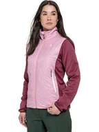 Kurtki i kamizelki sportowe damskie - Schöffel Kurtka hybrydowa "Style Cascata" w kolorze jasnoróżowo-czerwonym - miniaturka - grafika 1