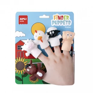 Apli Kids, pacynki na palce Farma - Pacynki - miniaturka - grafika 1