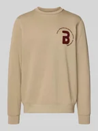 Bluzy męskie - Bluza z detalem z logo model ‘FLORIAN’ - miniaturka - grafika 1