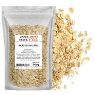 Płatki śniadaniowe i musli - PŁATKI OWSIANE 500g Naturalne śniadanie zdrowe dieta wysoka jakość Kol-Pol - miniaturka - grafika 1