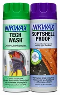 Środki do obuwia i ubrań - Nikwax Tech Wash 300ml + Softshell Proof 300ml - miniaturka - grafika 1