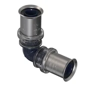 Łączniki, trójniki, kształtki - Wavin Kolano K5 C/Z woda PN10 16X90 - miniaturka - grafika 1