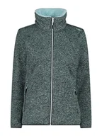 Kurtki damskie - CMP Kurtka polarowa w kolorze turkusowo-czarnym - miniaturka - grafika 1