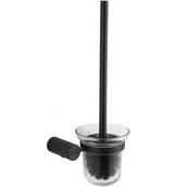 Akcesoria do wc - Mexen Aron szczotka toaletowa, czarna - miniaturka - grafika 1