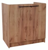 Meble kuchenne - Szafka kuchenna stojąca pod zlewozmywak 80 dąb złoty - miniaturka - grafika 1